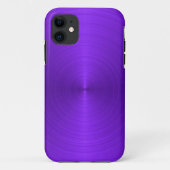 Vivid Paars Metallic Case-Mate iPhone Case (Achterkant)