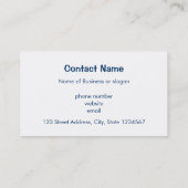 Vivid Paarse Waterverf Textuur Visitekaartje (Achterkant)