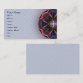 Vivid Petals Mandala - Visitekaartje (Voorkant / Achterkant)