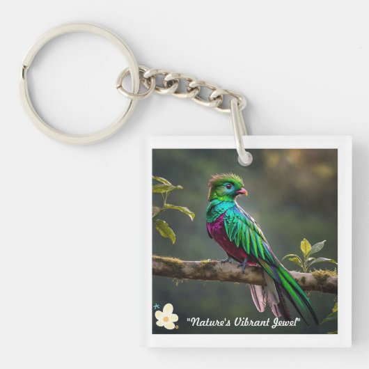 "Vivid Plume" Sleutelhanger (Voorkant)