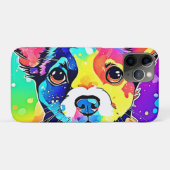 Vivid Puppy Vibes Art Design Case-Mate iPhone Case (Achterkant (horizontaal))