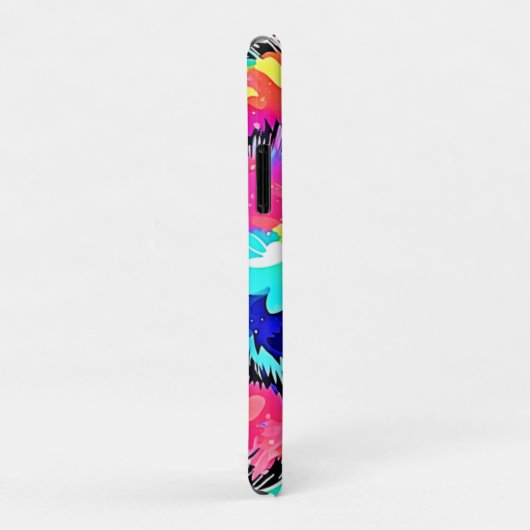 Vivid Puppy Vibes Art Design Case-Mate iPhone Case (Achterkant/rechts)
