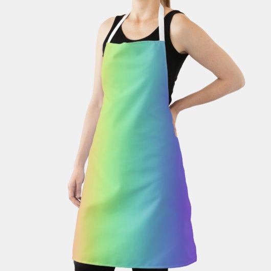 Vivid Rainbow Gradient Schort (Insitu)