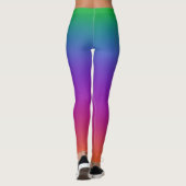 Vivid Rainbow-Leggings Leggings (Achterkant)
