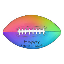 Vivid Rainbow Ombre Birthday Party