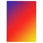 Vivid Rainbow Worlds Greatest Teacher 2 LInes Text Klembord (Achterkant)