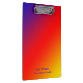 Vivid Rainbow Worlds Greatest Teacher 2 LInes Text Klembord (Rechts)