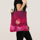 Vivid Red Flowers Tote Bag (Dichtbij)