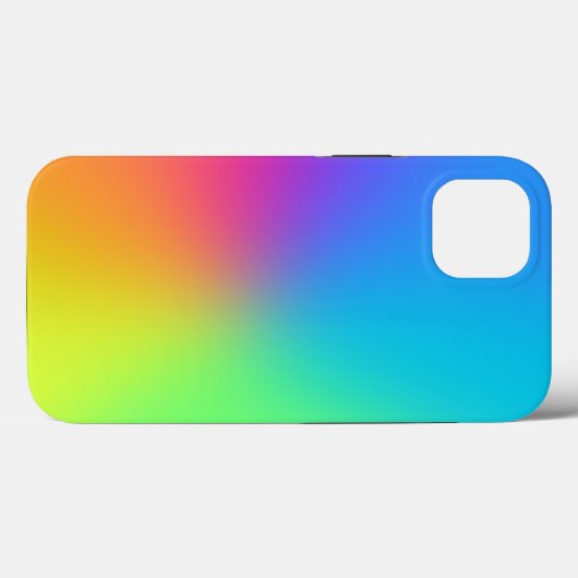Vivid regenbooggradiënt Case-Mate iPhone case (Achterkant (horizontaal))