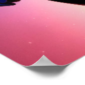 Vivid Retro 50's Vrouw Sci Fi Space Ranger Poster (Hoek)