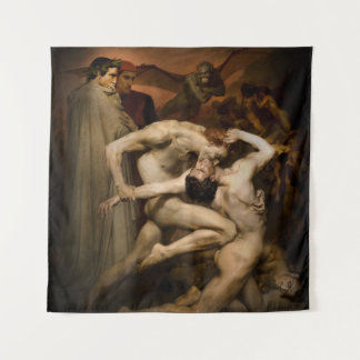 Vivid Retro - Dante en Virgil Wandkleed