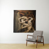 Vivid Retro - Dante en Virgil Wandkleed (In Situ (horizontaal))