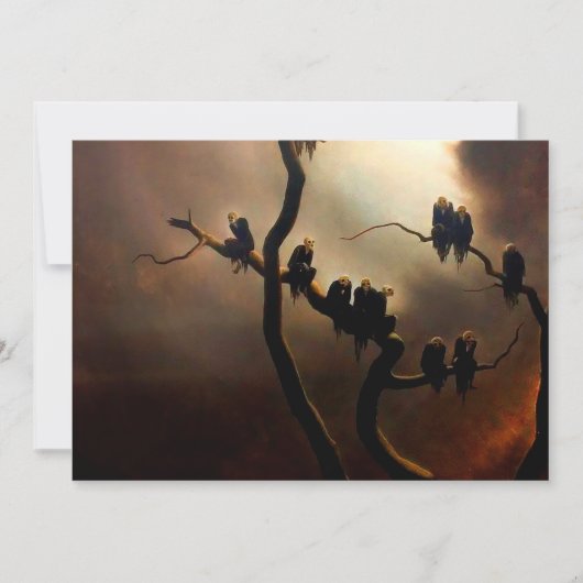 Vivid Retro - Ghosts in a Tree Kaart (Voorkant)