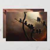 Vivid Retro - Ghosts in a Tree Kaart (Voorkant / Achterkant)