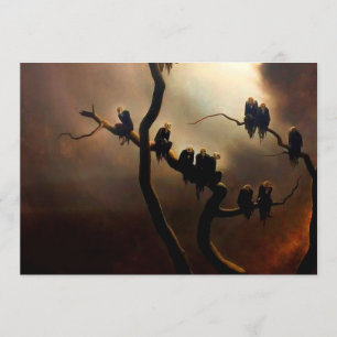 Vivid Retro - Ghosts in a Tree Kaart