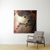 Vivid Retro - Ghosts in een boom Wandkleed (In situ)