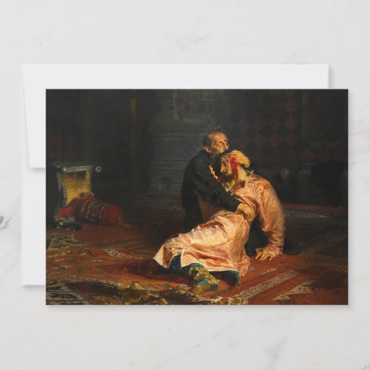 Vivid Retro - Ivan the Terrible en Zijne zoon Ivan Kaart (Voorkant)