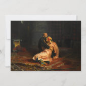 Vivid Retro - Ivan the Terrible en Zijne zoon Ivan Kaart (Achterkant)