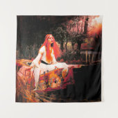 Vivid Retro - The Lady of Shalott Wandkleed (Voorkant (horizontaal))