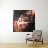 Vivid Retro - The Lady of Shalott Wandkleed (In Situ (horizontaal))