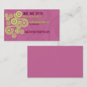 Vivid Retro Visitekaartje (Voorkant / Achterkant)