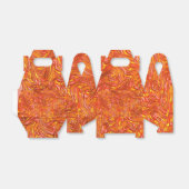 Vivid roodachtige textuur met schoppen van geel bedankdoosjes (Uitgevouwen)