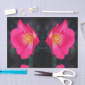 Vivid roze Rose Petals Abstracte ontbinding van Fl Tissuepapier (Craft)