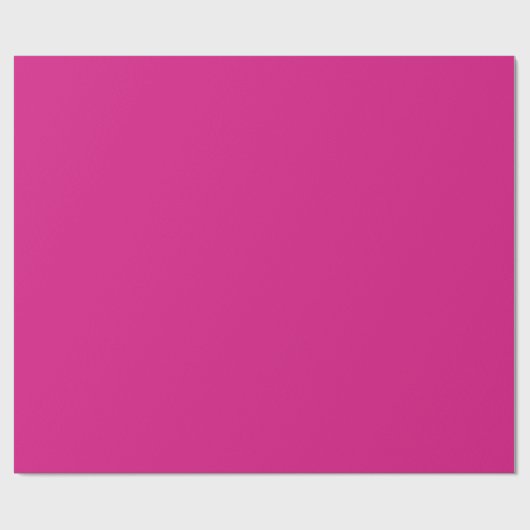 Vivid roze vaste kleur cadeaupapier (Vlak)