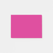 Vivid roze vaste kleur post-it® notes (Voorkant)