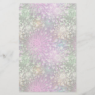 Vivid Spotten Patroon Briefpapier