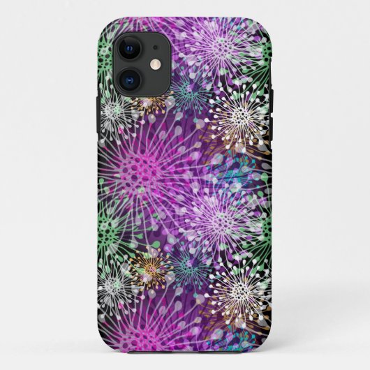 Vivid Spotty Pattern Case-Mate iPhone Case (Achterkant)
