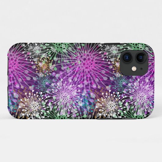 Vivid Spotty Pattern Case-Mate iPhone Case (Achterkant (horizontaal))