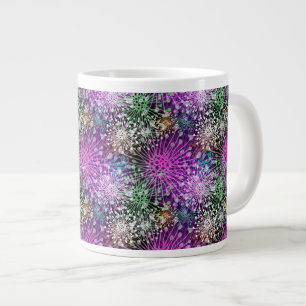 Vivid Spotty Pattern Grote Koffiekop