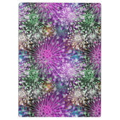 Vivid Spotty Pattern Klembord (Achterkant)