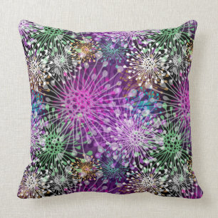Vivid Spotty Pattern Kussen