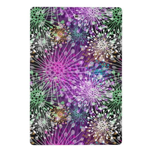 Vivid Spotty Pattern Mini Klembord (Achterkant)