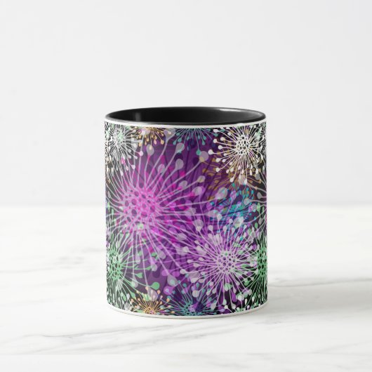 Vivid Spotty Pattern Mok (Midden)