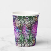 Vivid Spotty Pattern Papieren Bekers (Rechts)