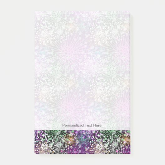 Vivid Spotty Pattern Post-it® Notes (Voorkant)