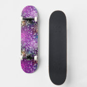 Vivid Spotty Pattern Skateboard (Voorkant)