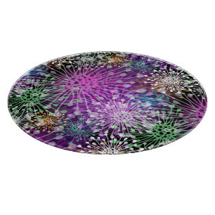 Vivid Spotty Pattern Snijplank