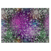 Vivid Spotty Pattern Snijplank (Voorkant)