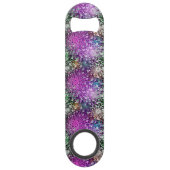 Vivid Spotty Pattern Speed Flessenopener (Voorkant)