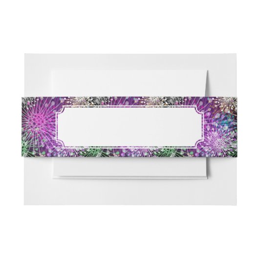 Vivid Spotty Pattern Uitnodigingen Wikkel (Voorkant Voorbeeld)