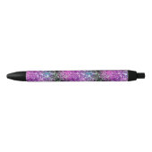 Vivid Spotty Pattern Zwarte Inkt Pen (Voorkant)