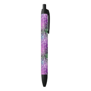 Vivid Spotty Pattern Zwarte Inkt Pen