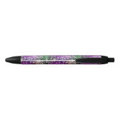 Vivid Spotty Pattern Zwarte Inkt Pen (Achterkant)