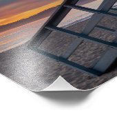 Vivid Sunset Color -  Marina Del Rey, CA Foto Afdruk (Hoek)