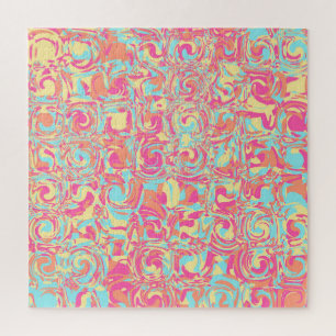 Vivid Swirls Legpuzzel