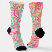 Vivid Swirls Socks Sokken (Gebogen)